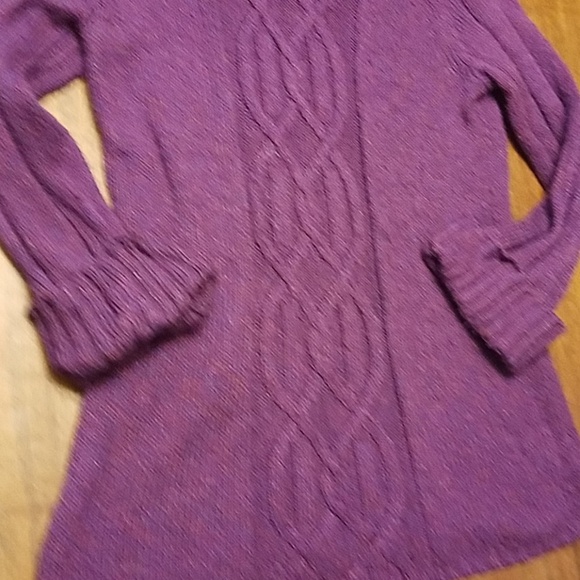 👸🧣🧥 Christopher & Banks Plum Sweater - Picture 4 of 7